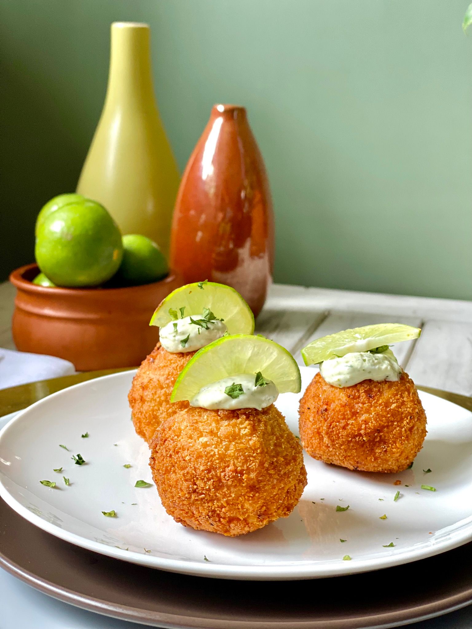 Malanga fritters 