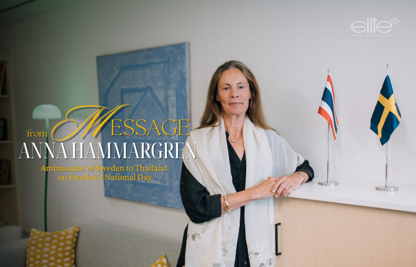 Message From Anna Hammargren, Ambassador Of Sweden To Thailand On Sweden’s National Day.