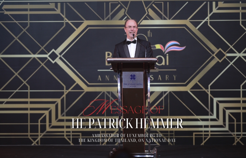 Message Of HE Patrick Hemmer, Ambassador Of Luxembourg To The Kingdom Of Thailand On National Day
