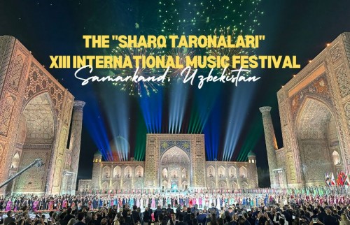 The Sharq Taronalari XIII International Music Festival in Samarkand, Uzbekistan