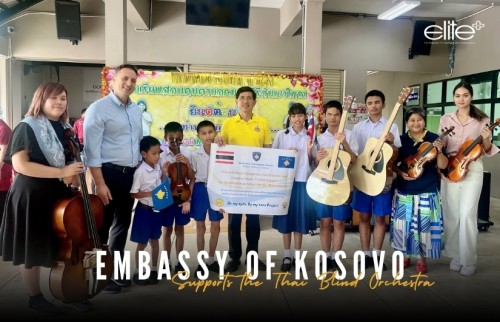 Embassy of Kosovo Supports the Thai Blind Orchestra