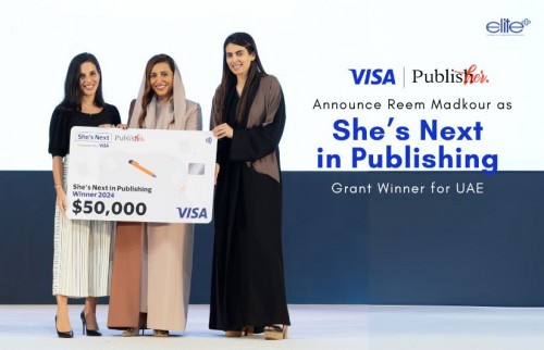 PublisHer and Visa Announce Reem Madkour as ‘She’s Next in Publishing’ Grant Winner for UAE