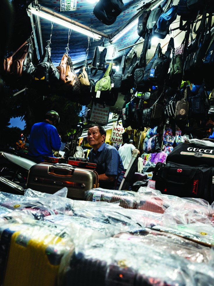 A luggage seller.