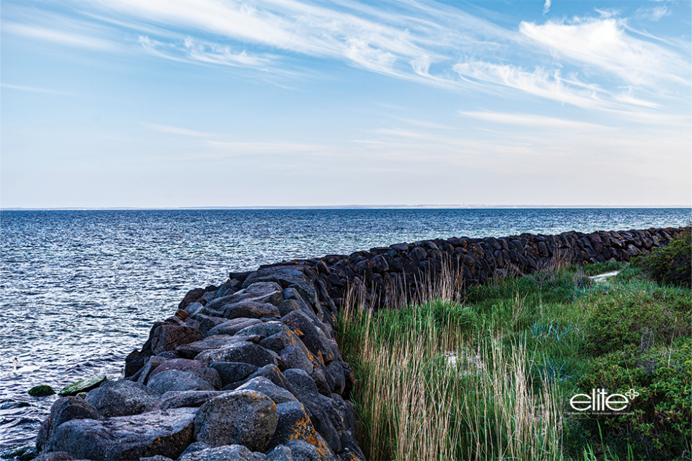 Coastal views in Jasmund National Park, a Unesco world heritage site. These chalk cliffs were formed