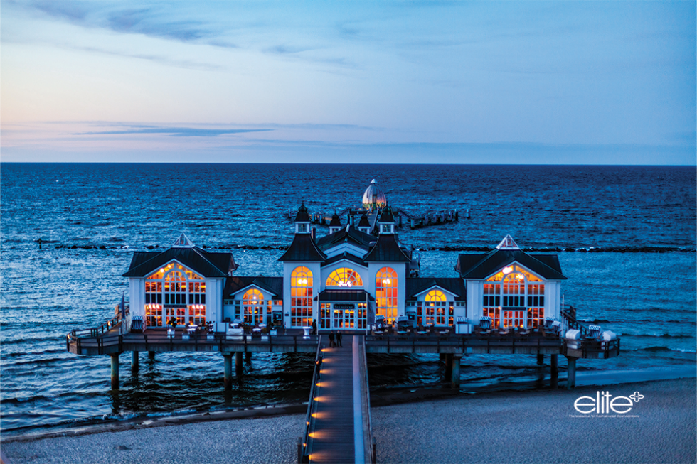 Sellin Pier, a popular tourist attraction for over a hundred years.