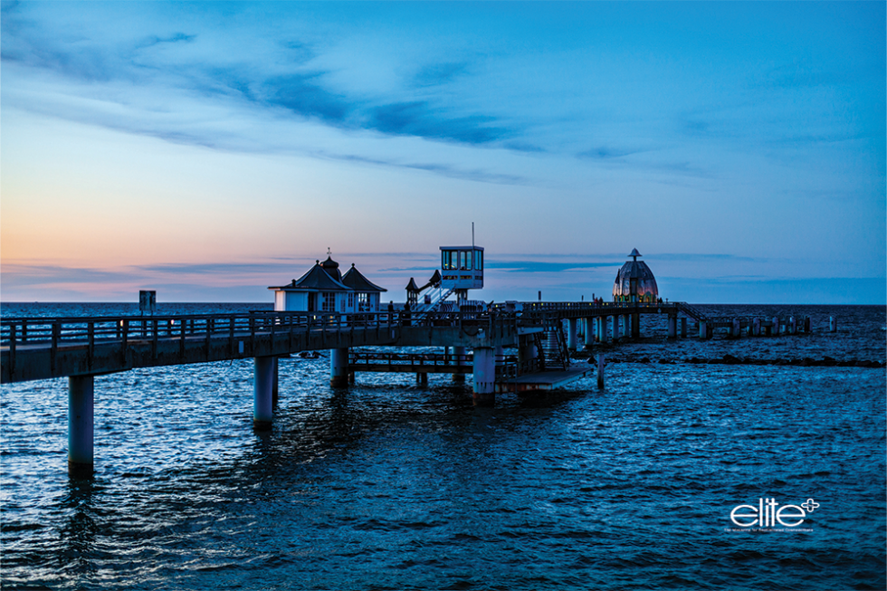 Sellin Pier, a popular tourist attraction for over a hundred years.