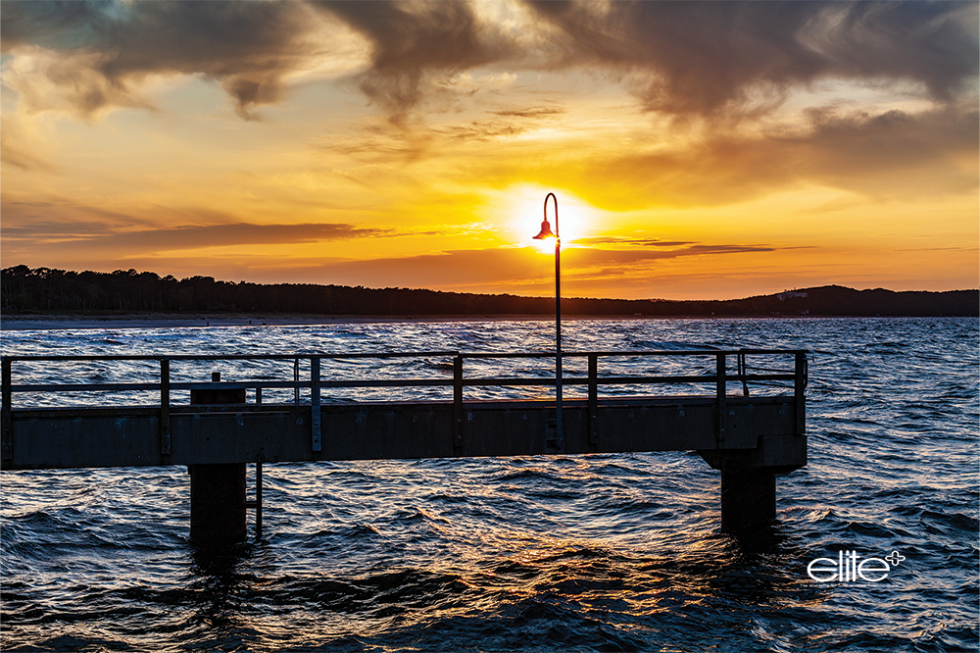 Pier sunsets.