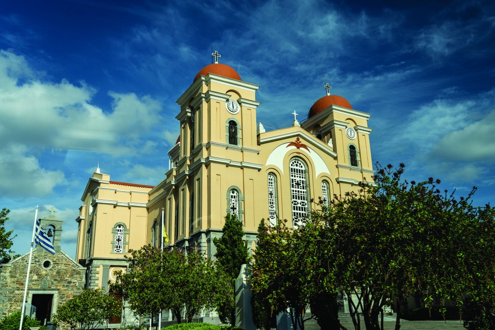 The Archdiocese of Crete and Temple of St Titus.