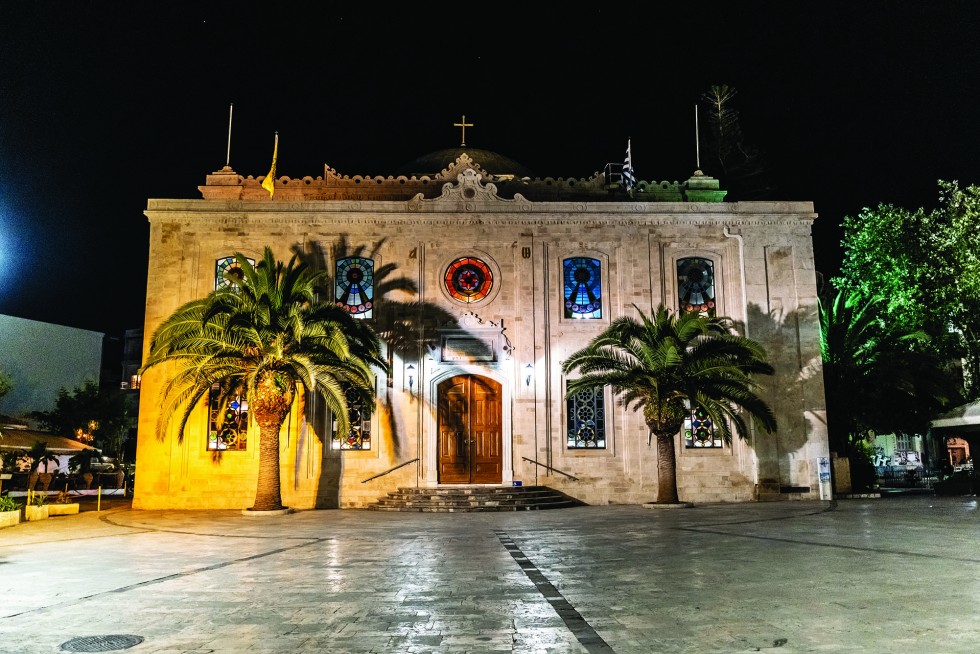 The Archdiocese of Crete and Temple of St Titus.